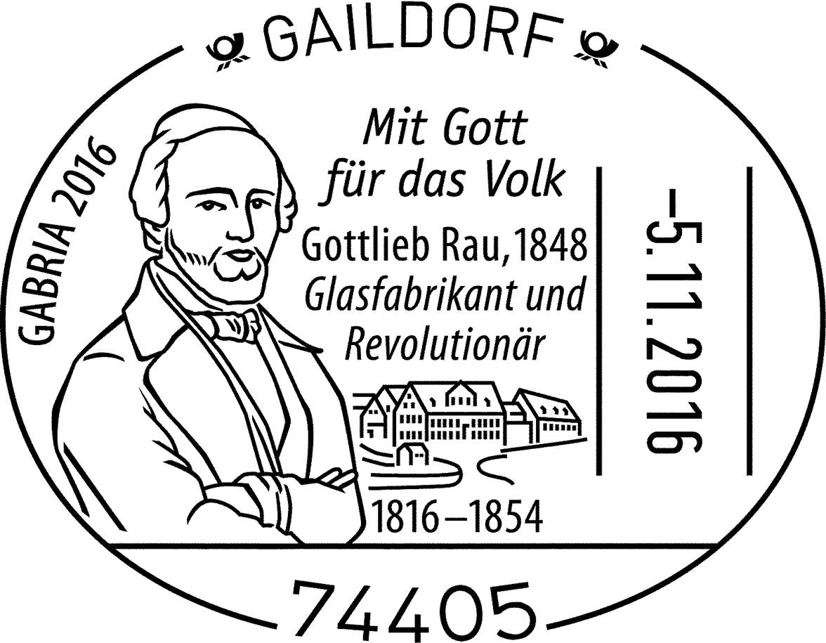 Stempel Rau GABRIA 2016