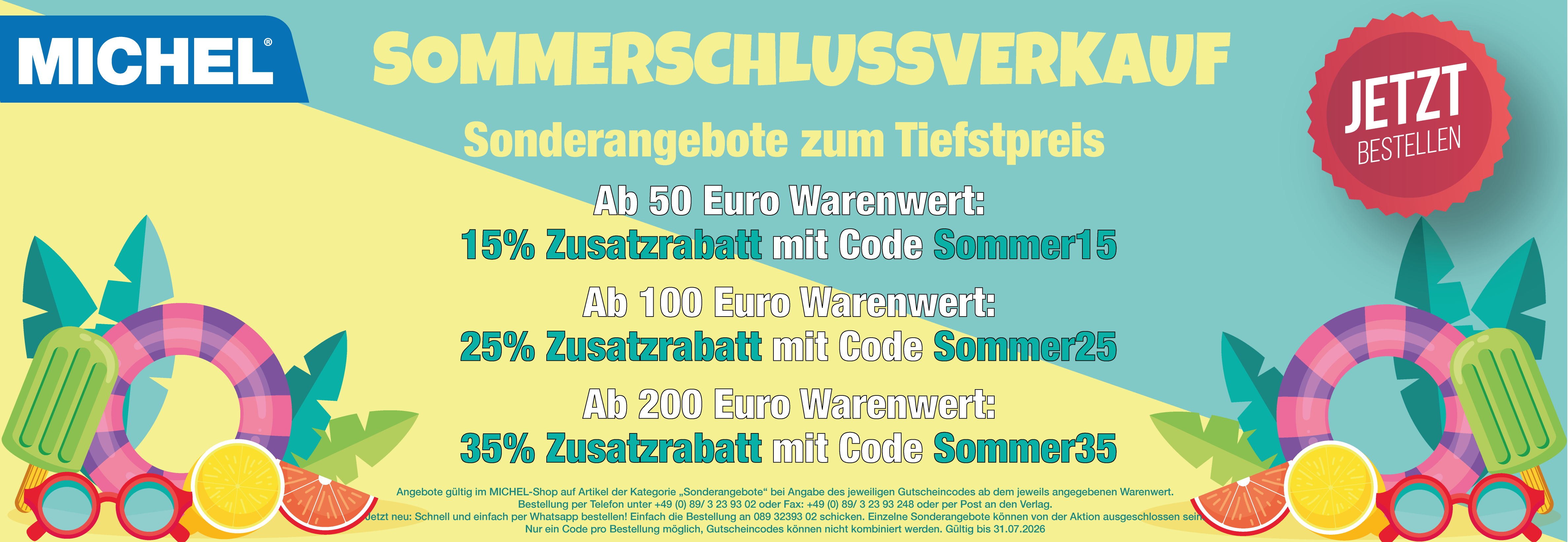 Sommerschlussverkauf