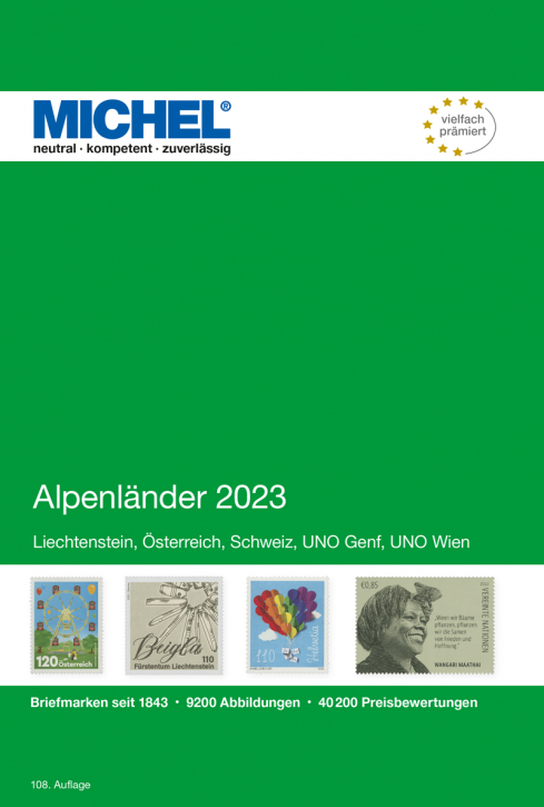 Alpine Countries 2023 (E 1) (E-book)