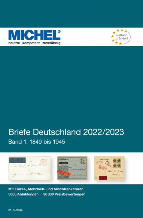 Covers Germany 2022/2023 – Volume 1: 1849–1945 (E-book)