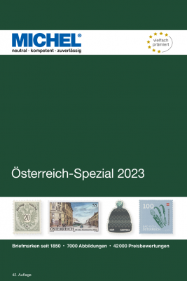 Österreich-Spezial 2023 – inkl. Ganzsachen